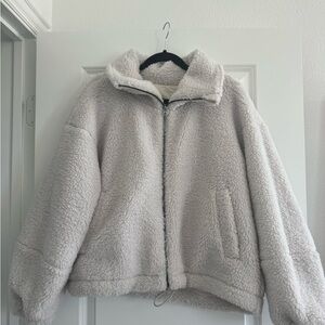lululemon athletica Cream Teddy Jacket